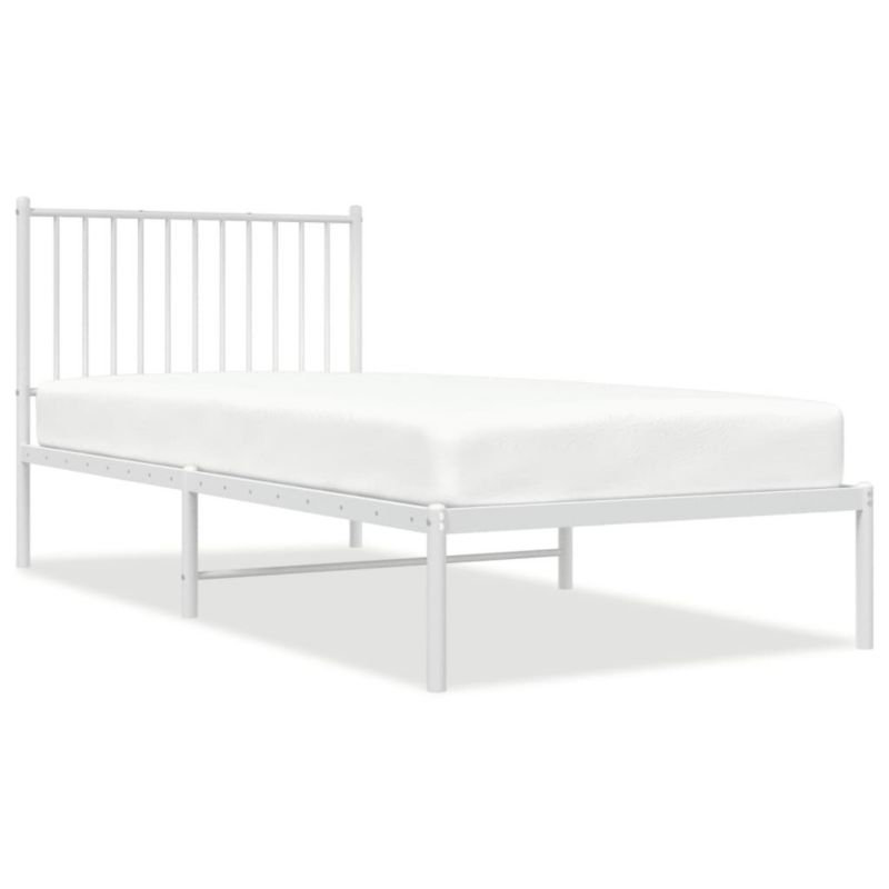Łóżko metalowe WaszeMeble 90x200 cm biała WM-350924 1 szt.