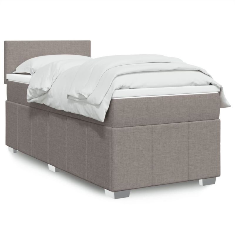Łóżko kontynentalne WaszeMeble 100x200 cm Brązowe WM-3289276 1 szt.