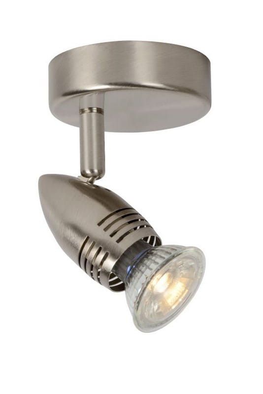 Kinkiet ścienny Lucide Caro srebrny 1 x GU10 x 5W IP20 wym: 9 x 9 cm - 1 szt.
