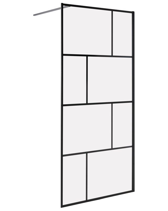 Ścianka prysznicowa Tapajos 90 x 195 cm Czarny 1 szt.
