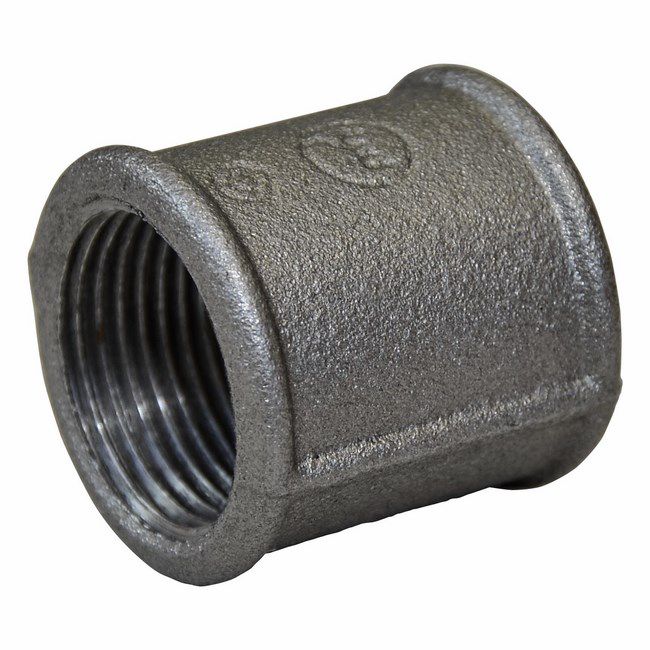 Złączka nakrętna równoprzepływowa 1/2" czarna