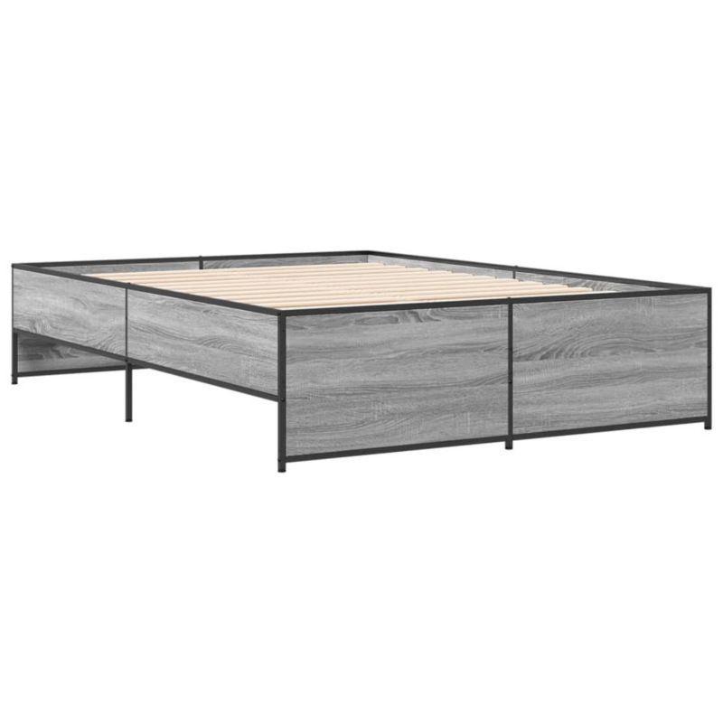 Łóżko metalowe WaszeMeble 140x190 cm szary WM-3279900 1 szt.