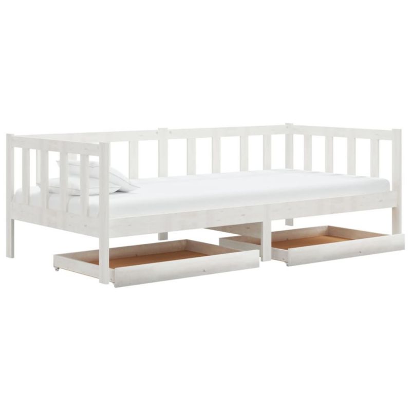 Łóżko dzienne WaszeMeble 90x200 cm białe WM-3083685 1 szt.