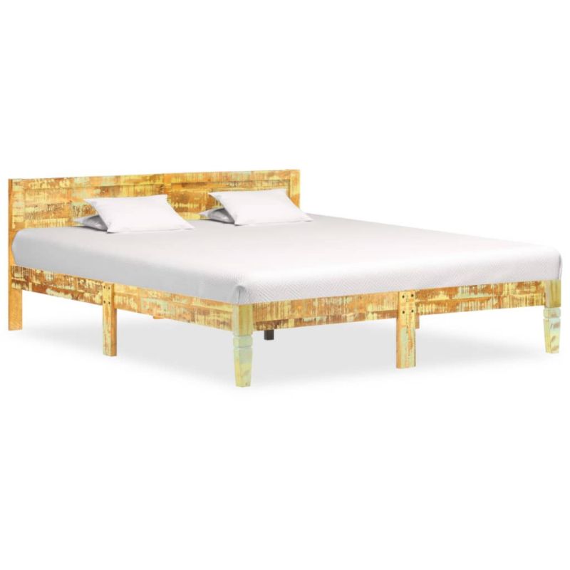 Łóżko metalowe WaszeMeble 180x200 cm brązowe WM-288438 1 szt.