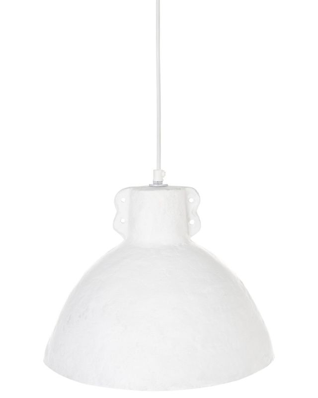 Lampa wisząca Miguelete Papier-mâché Biały 1 szt.