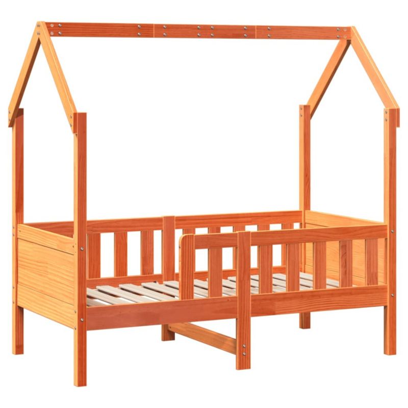 Łóżko Dziecięce WaszeMeble 70x140 cm brąz WM-850715 1 szt.