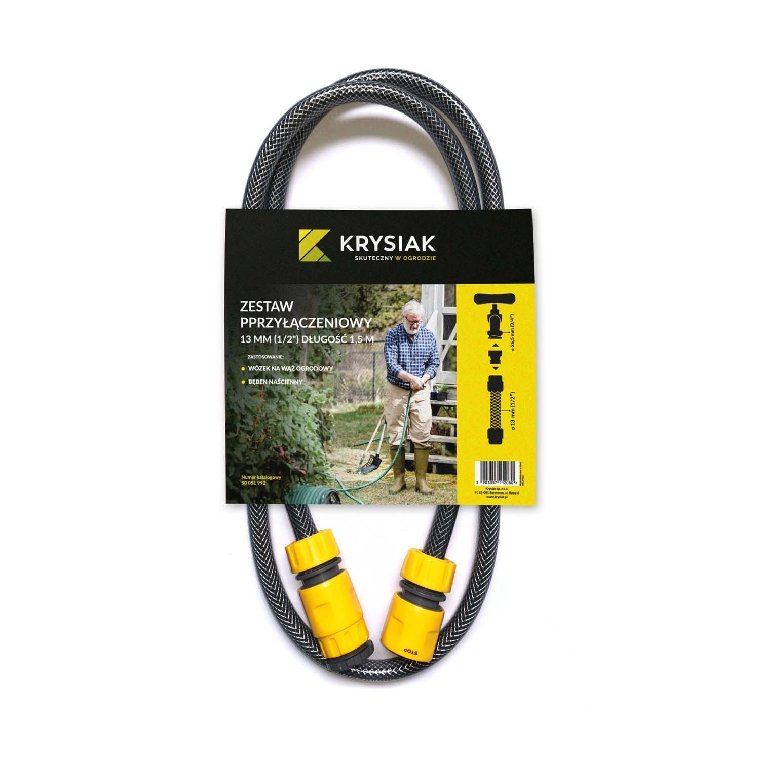 Zestaw przyłączeniowy 1/2" ZP150