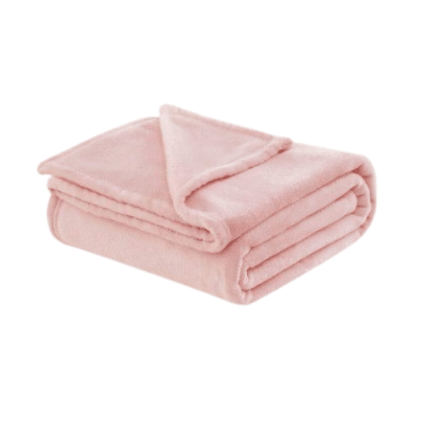 Pluszowy kocyk pretty pink NS - 150*200