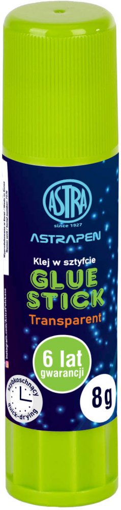 Klej w sztyfcie Astrapen, PVP, 8g, transparentny