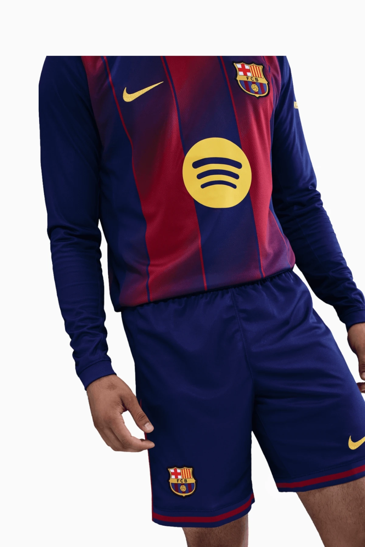 Spodenki Nike FC Barcelona 25/26 Domowe Stadium - Granatowy