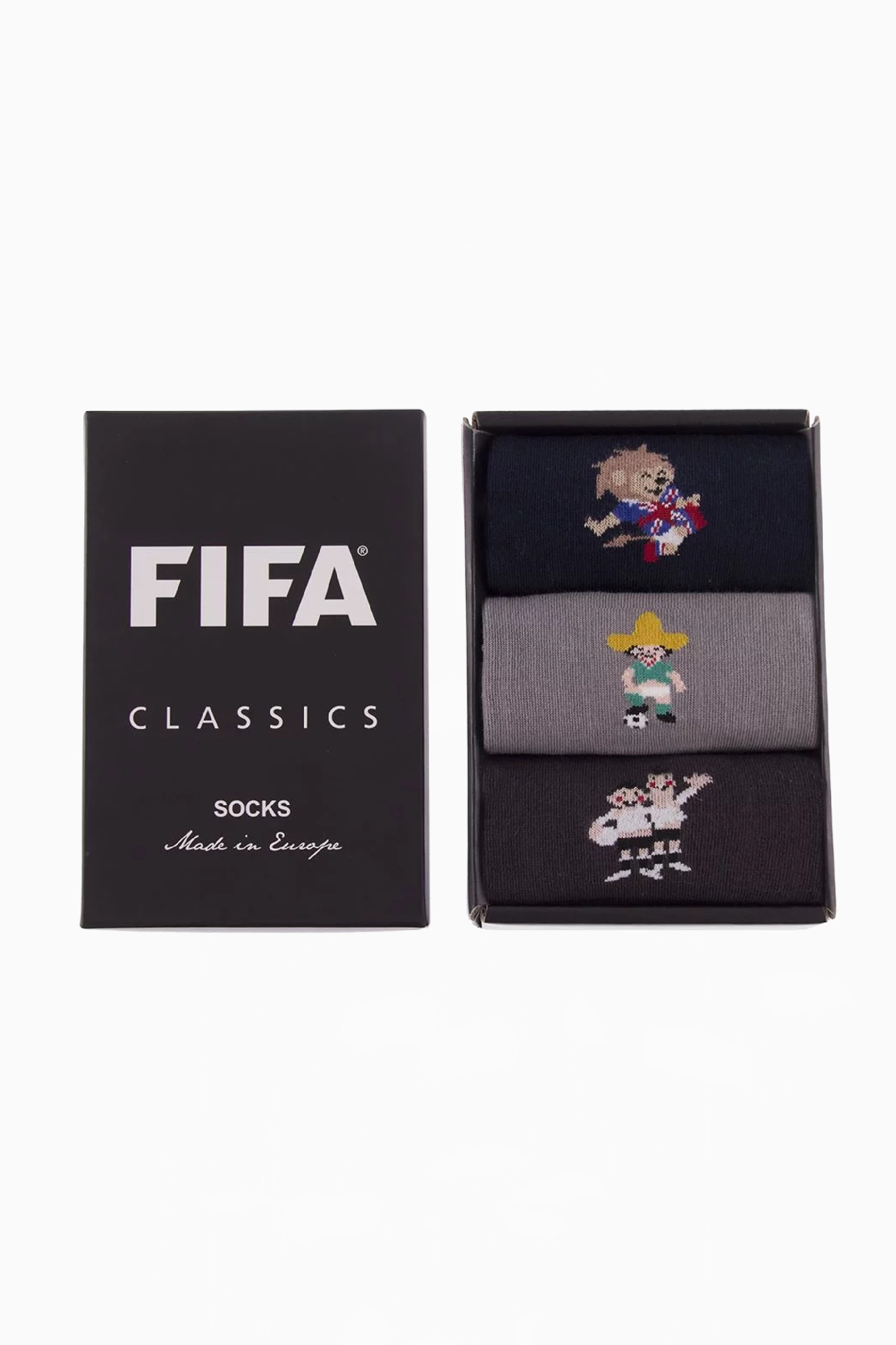 Skarpety Retro COPA 1966 - 1970 - 1974 World Cup Box - Multikolor