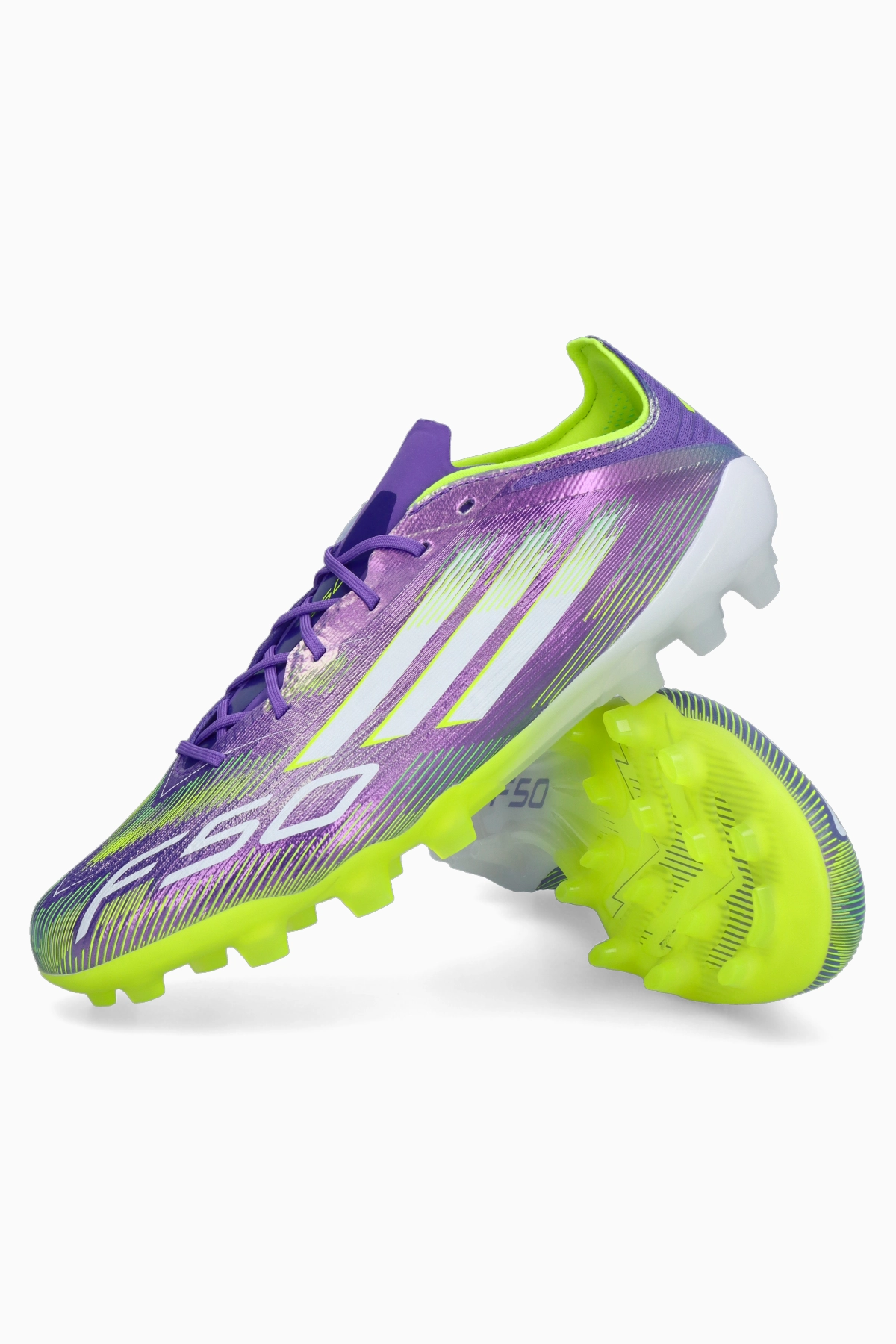 Korki adidas F50 Elite 2G/3G AG - Fioletowy