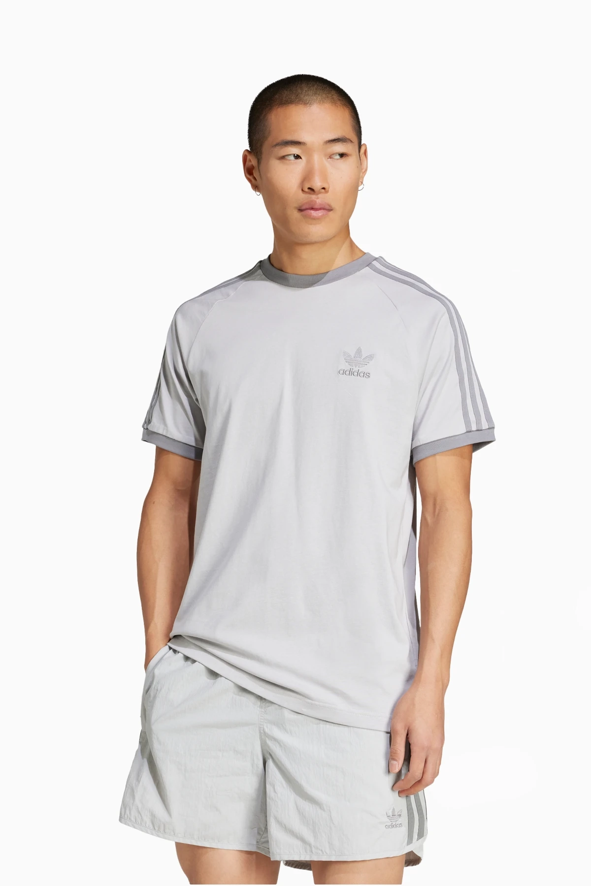 Koszulka adidas Adicolor Classics 3-Stripes - Szary