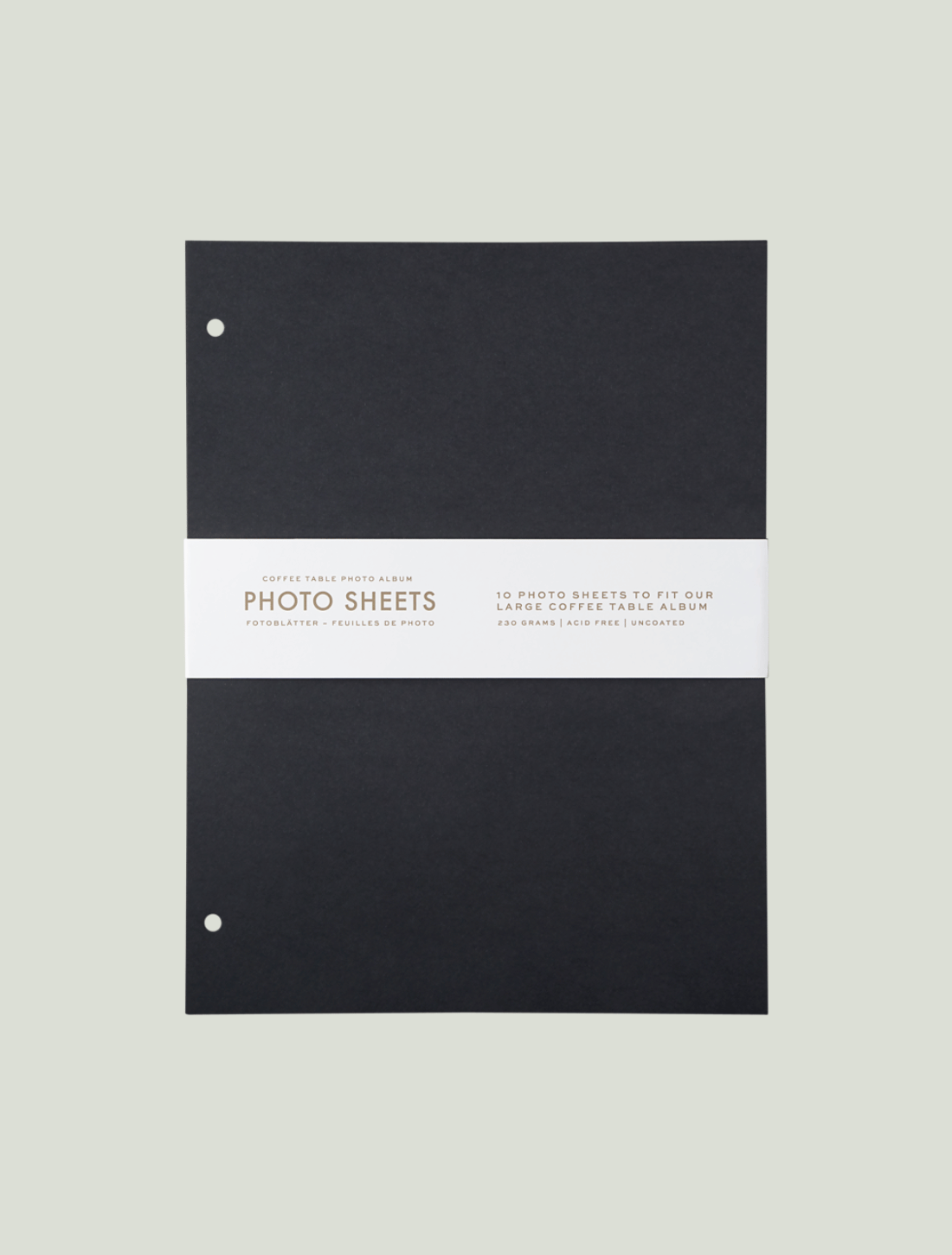 Papier uzupełniający do albumów PRINTWORKS 10 szt. czarny, duży