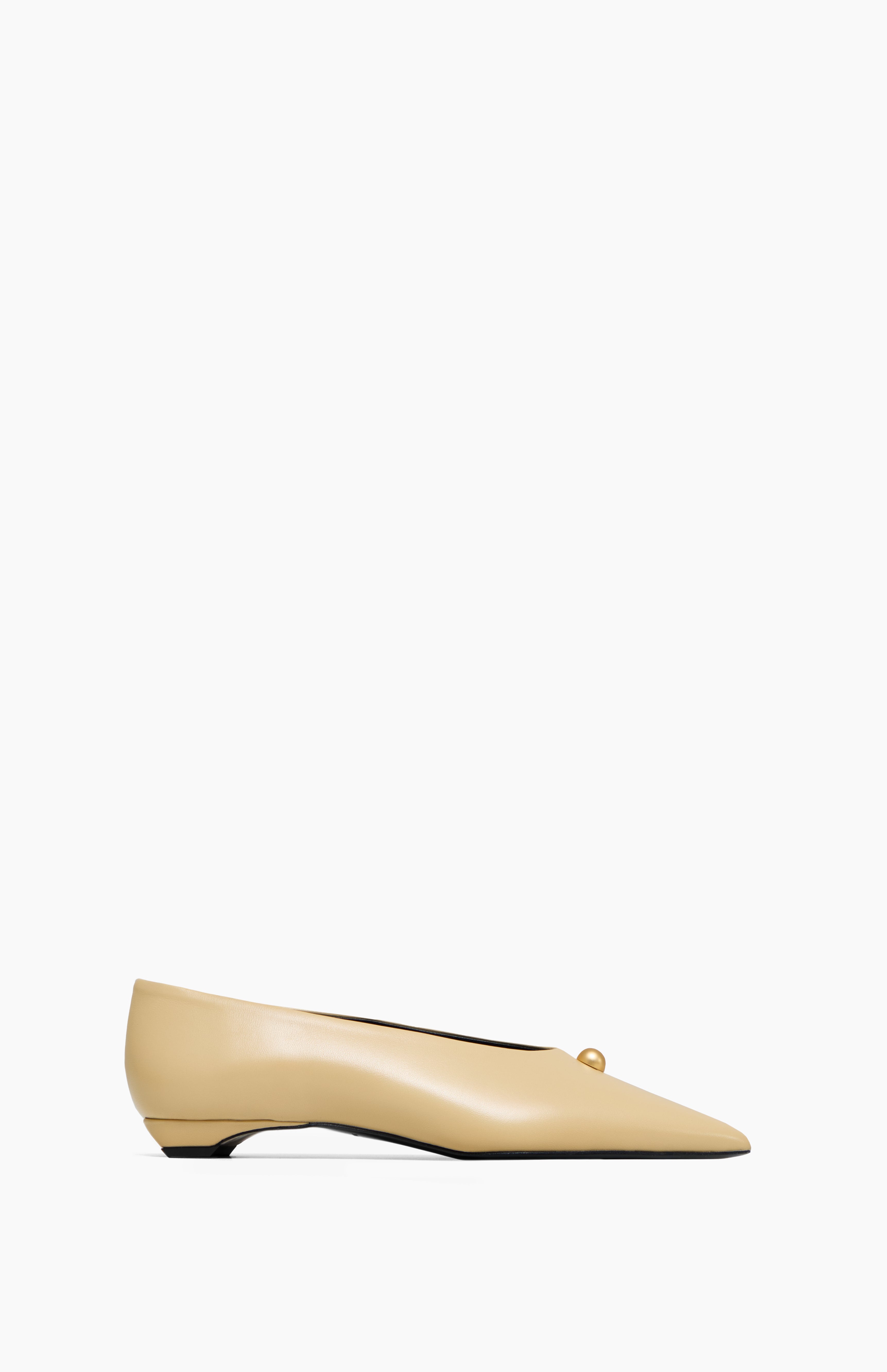 Baleriny damskie Baleriny skórzane LILIANNA BUTTER CREAM 39 - Vanda Novak