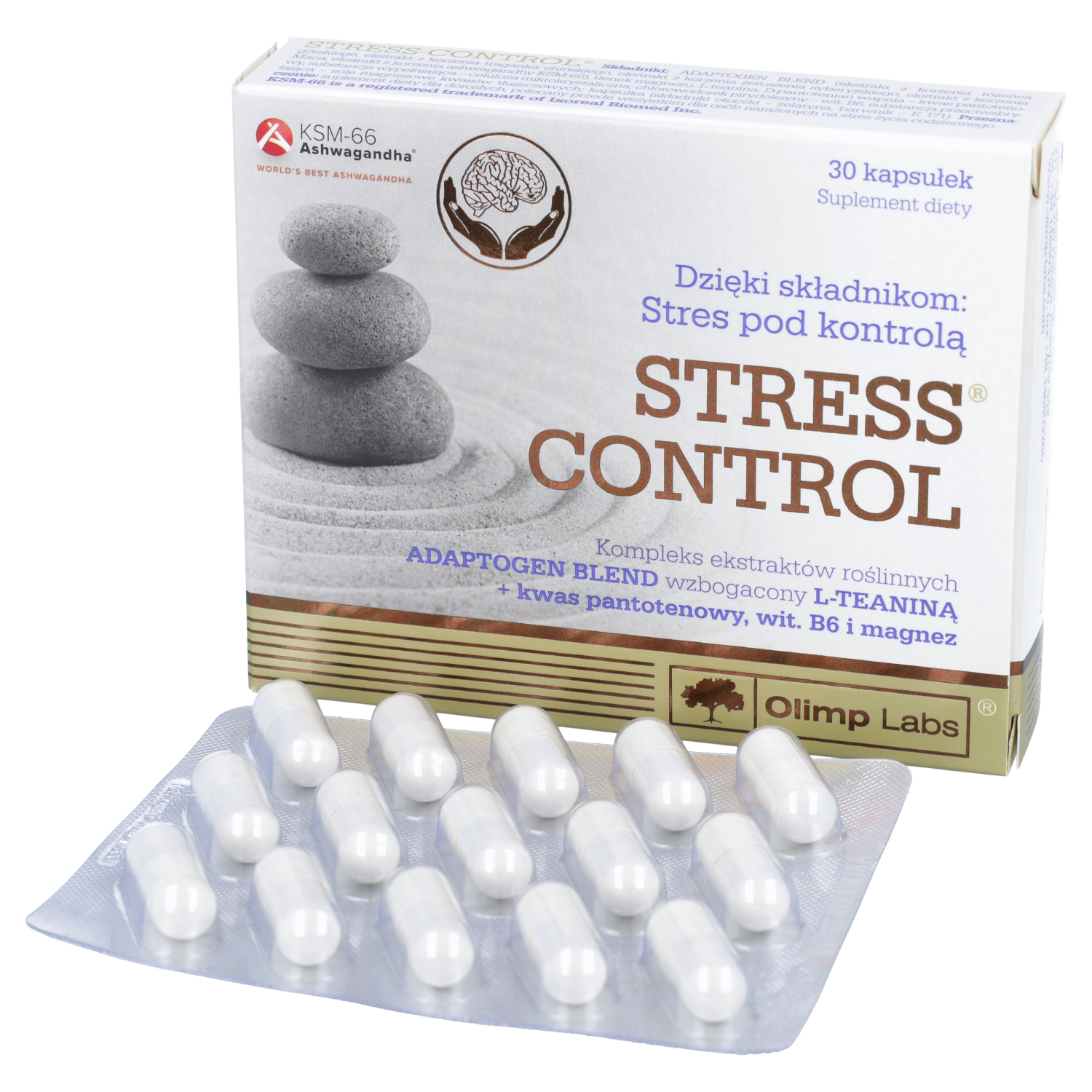 Olimp, stress control, 30 kapsułek