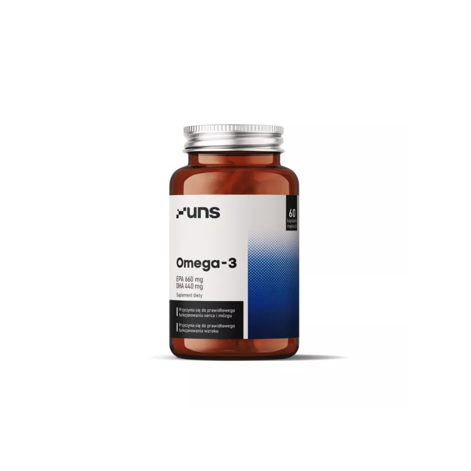Uns, omega-3, 60 kapsułek