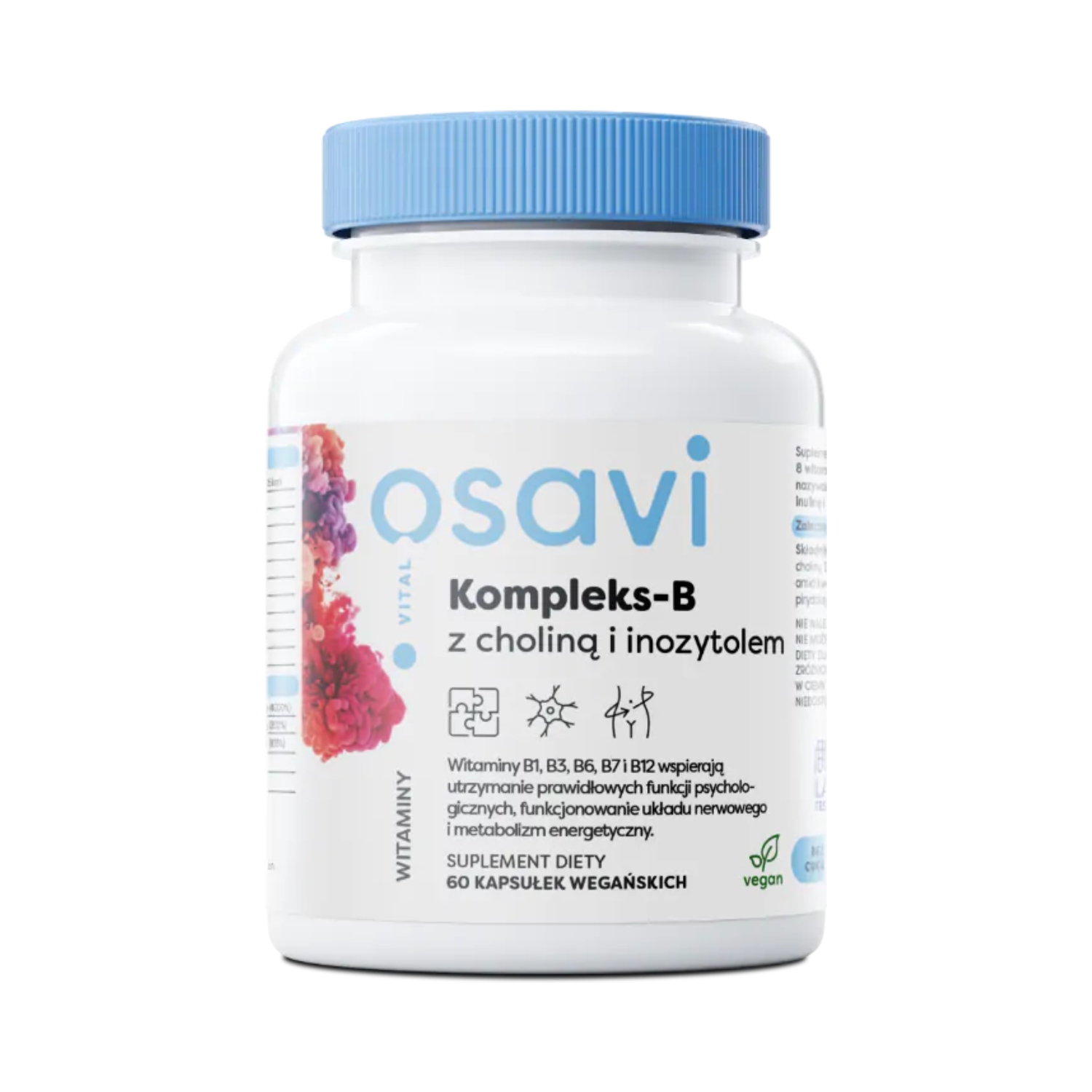 Osavi kompleks-b z choliną i inozytolem, 60 kapsułek