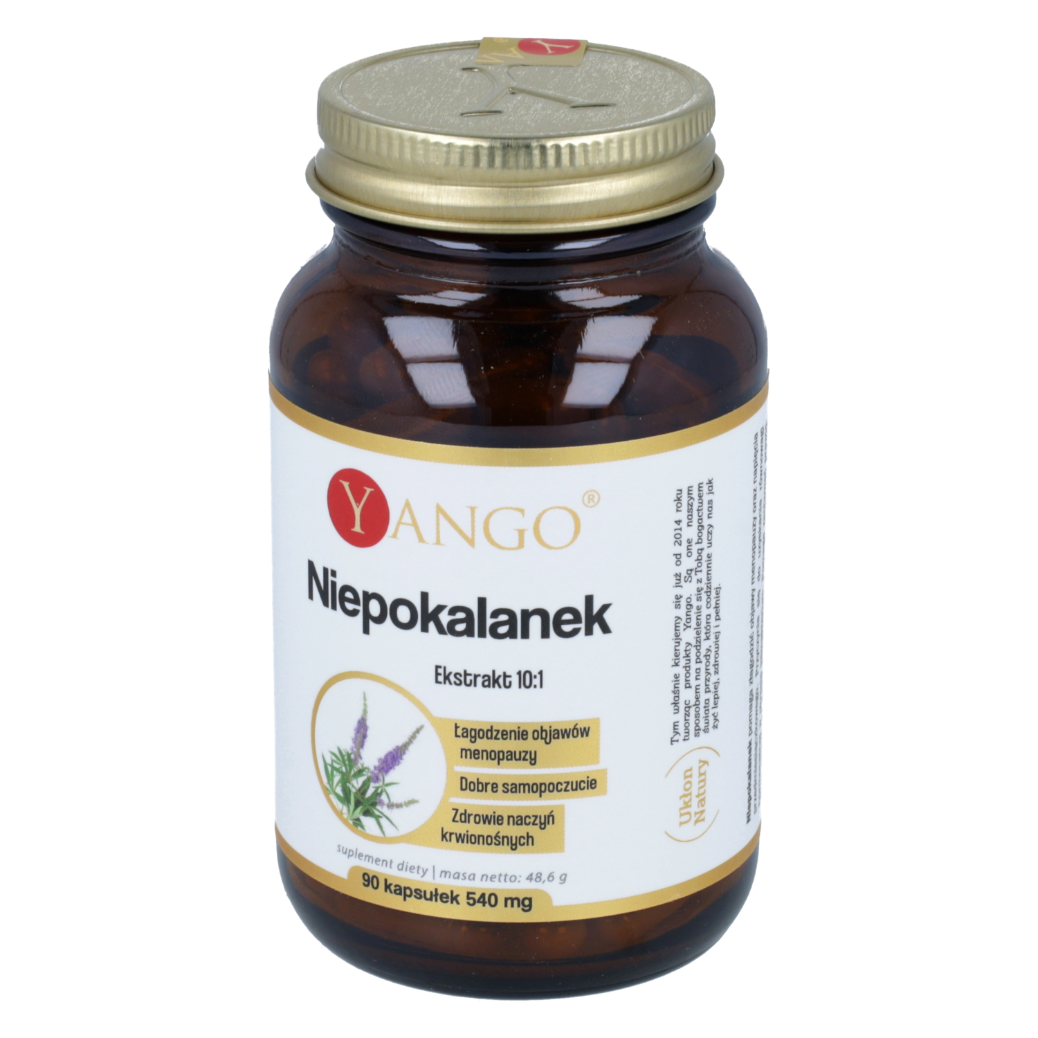 Yango niepokalanek, 90 kapsułek