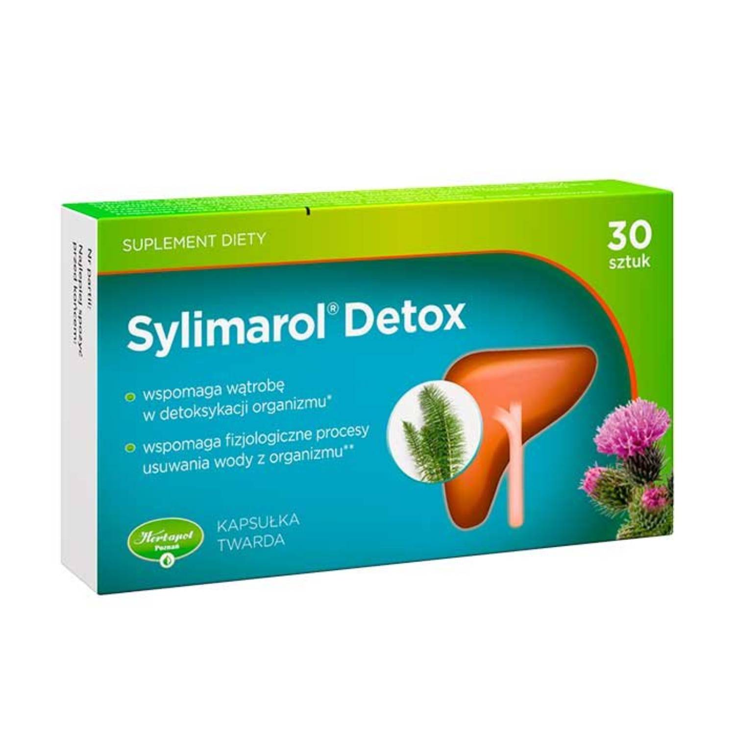 Sylimarol detox, 30 kapsułek