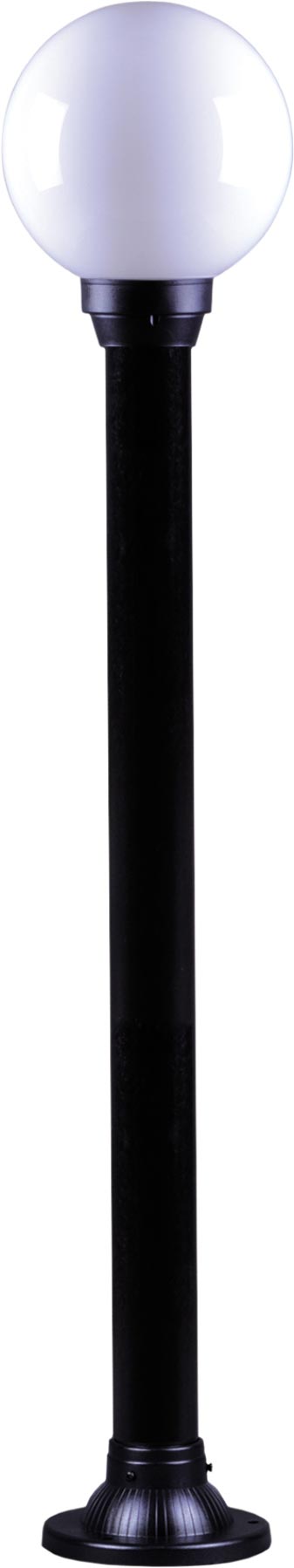Kaja Astrid lampa stojąca zewnętrzna 1x60W czarna/opal K-ML-OGROD2000.9KL.OPAL