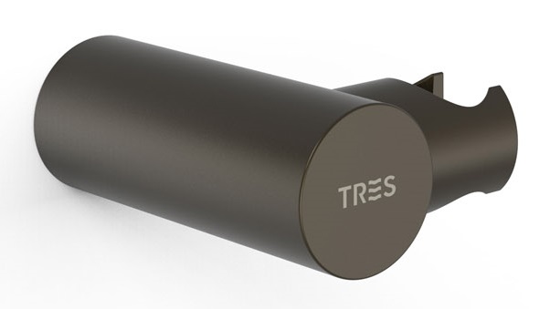 Tres Loft-Tres uchwyt prysznicowy czarny brąz 06183901KMB