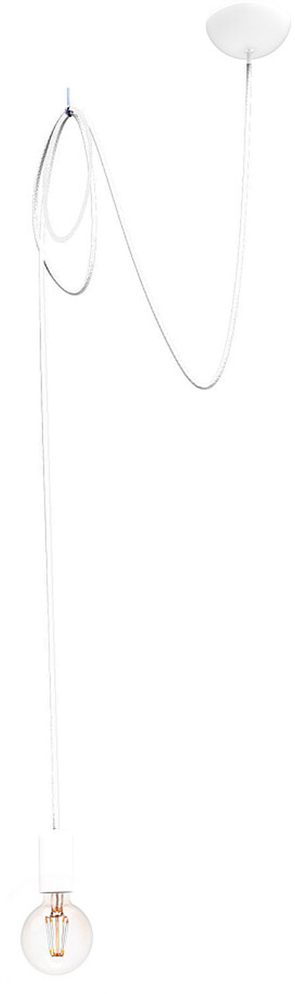 Nowodvorski Lighting Spider lampa wisząca 1x25W biały 9745
