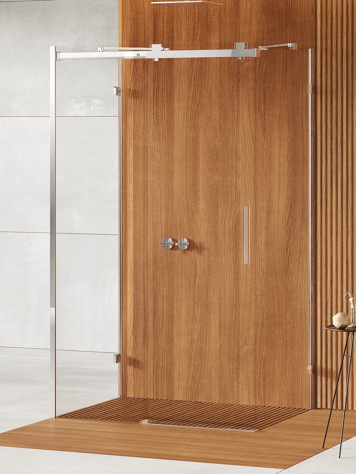 New Trendy Softi X kabina prysznicowa 130x90 cm prostokątna lewa chrom połysk/szkło przezroczyste EXK-5341