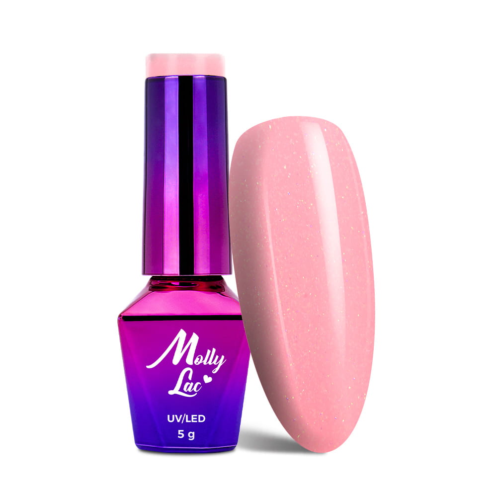 Lakier hybrydowy LED/UV Gel Polish MollyLac Macarons Nr 476 Ice Candy 5 g