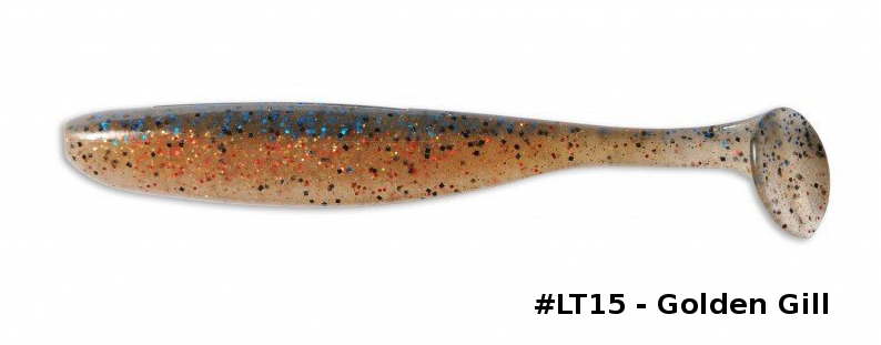 Keitech Guma Easy Shiner 4,5'' 11,4cm Golden Gill