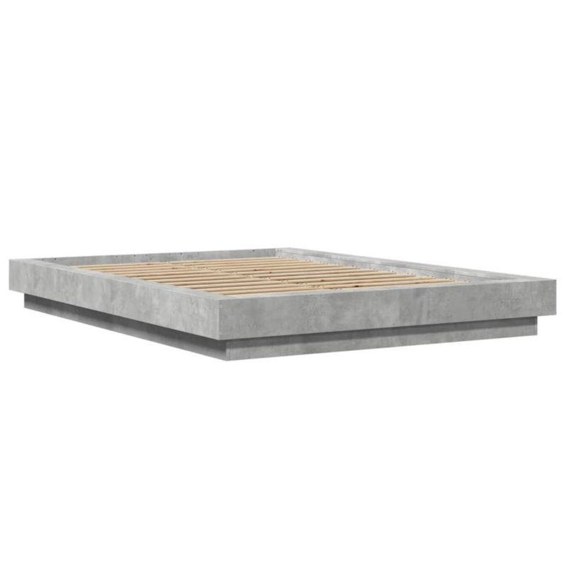 Łóżko drewniane WaszeMeble 120x190 cm szarość WM-3281143 1 szt.