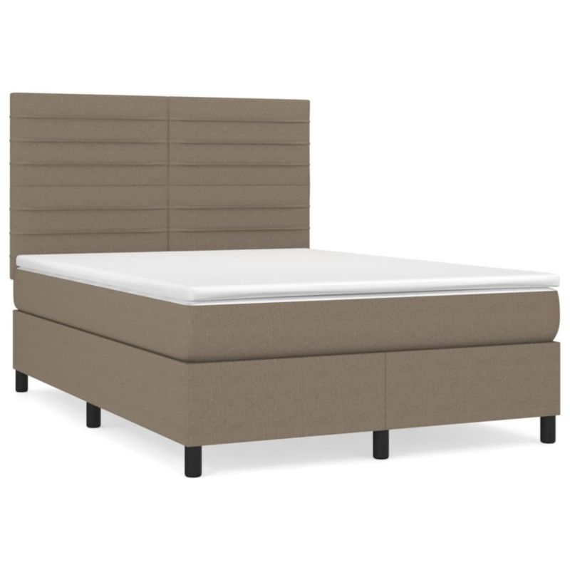 Łóżko kontynentalne WaszeMeble 140x190 Brązowe WM-3141853 1 szt.