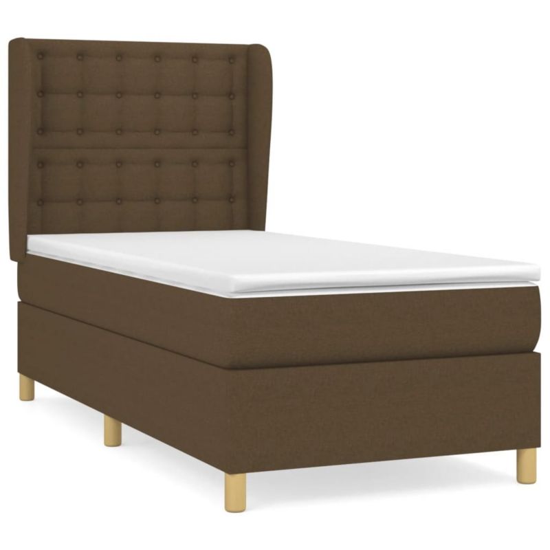 Łóżko kontynentalne WaszeMeble 80x200 cm brązowe WM-3128800 1 szt.