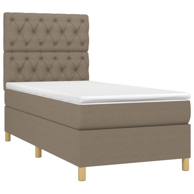 Łóżko kontynentalne WaszeMeble 80x200 Brązowe WM-3135633 1 szt.