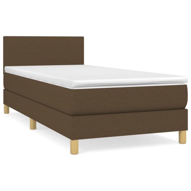 Łóżko kontynentalne WaszeMeble 80x200 cm brązowe WM-3140412 1 szt.