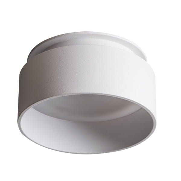 Oprawa sufitowa wpuszczana Kanlux Govik biała 1 x GX5.3 / GU10 x 10W IP20 wym: 8 x 8 cm okrągła - 1 szt.