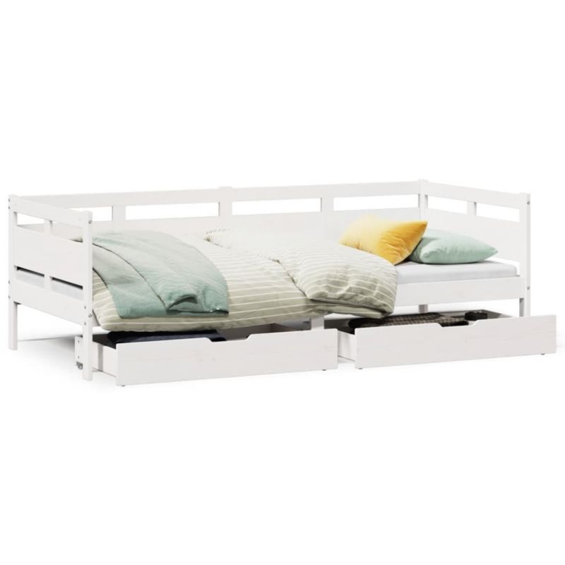 Łóżko dzienne WaszeMeble 90x200 cm białe WM-3302115 1 szt.