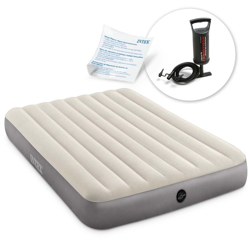 Materac dmuchany Intex 64103-68612 z pompką 203x152x25 cm 1 szt.