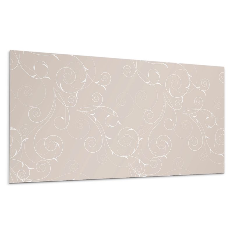 Kafelki samoprzylepne Wallfluent 40x20 cm Finezyjne spirale z motywem liści 10 szt.