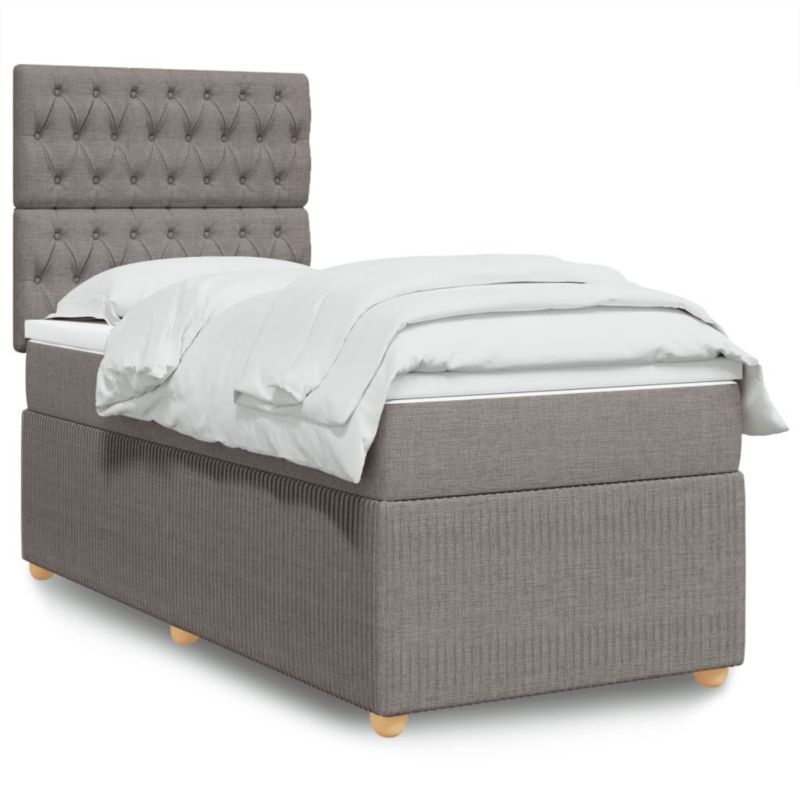 Łóżko kontynentalne WaszeMeble 80x200 cm Brązowe WM-3291894 1 szt.