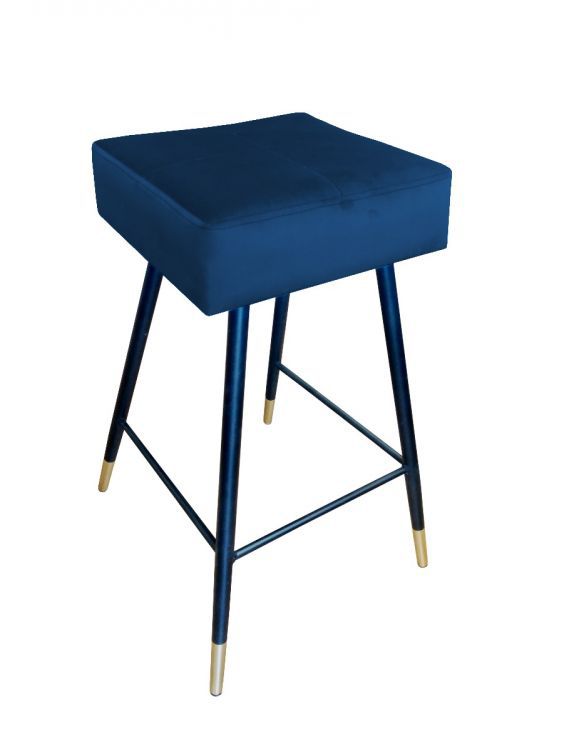 Hoker niski OLIMP VELVET GOLD granatowy ATOS 1 szt.