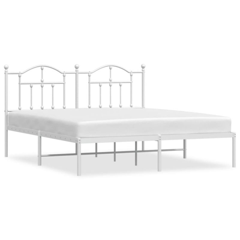 Łóżko metalowe WaszeMeble 183x213 cm biała WM-353493 1 szt.