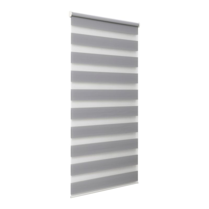 Roleta dzień/noc GoodHome Elin 37, 3 x 160 cm szara