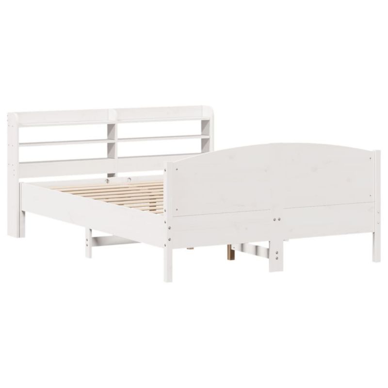 Łóżko drewniane WaszeMeble 150x200 cm biała WM-3306964 1 szt.
