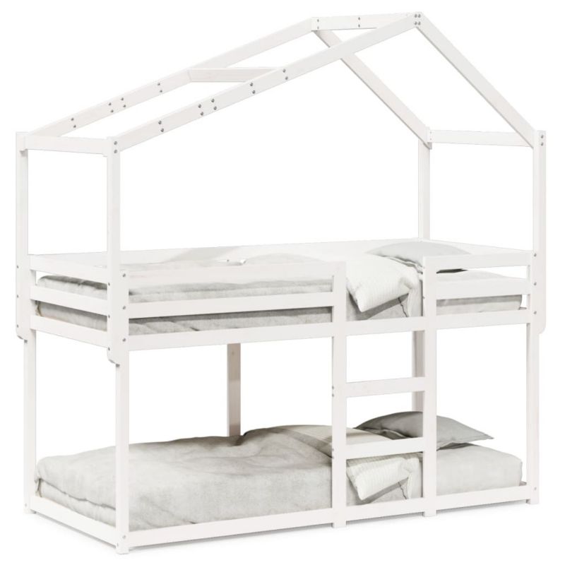 Łóżko Dziecięce WaszeMeble 90x190 cm białe WM-3282048 1 szt.