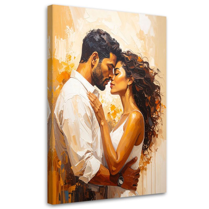 Obraz nowoczesny do salonu sypialni Feeby Zakochana Para 80x120cm 1szt