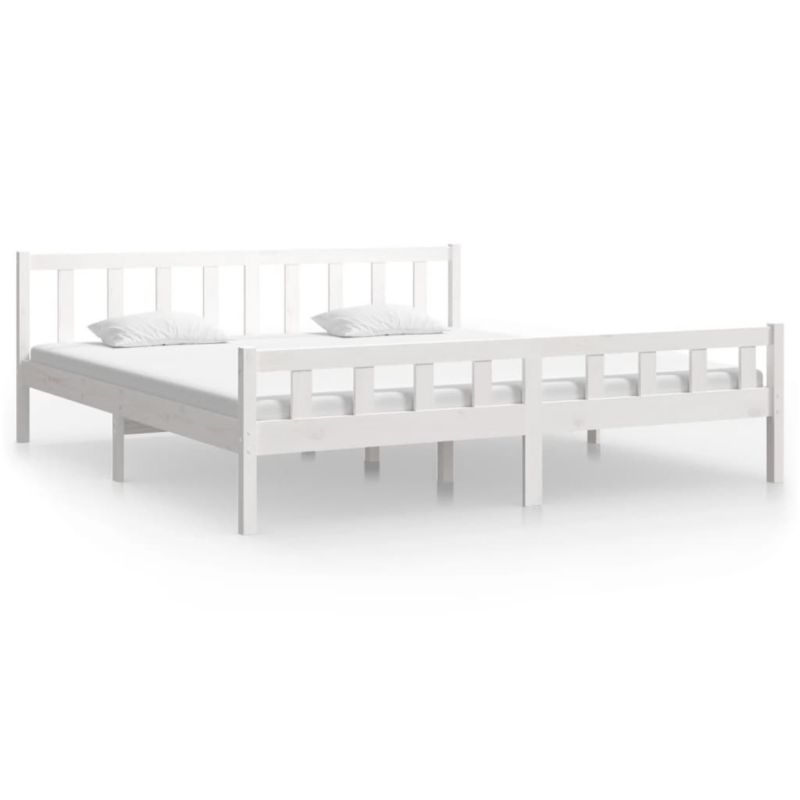 Łóżko drewniane WaszeMeble 160x200 cm biała WM-810690 1 szt.