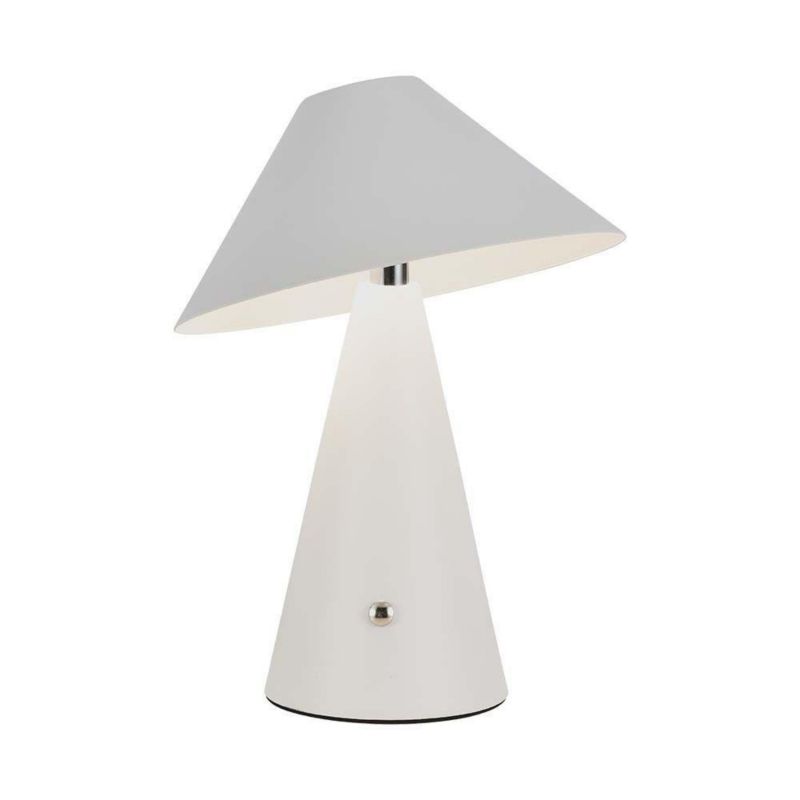 Lampka biurkowa V-TAC 1051 biała LED 3W 3000K-6000K 200lm akumulator IP20 wym: 24 x 18 x 18 cm metal - 1 szt.