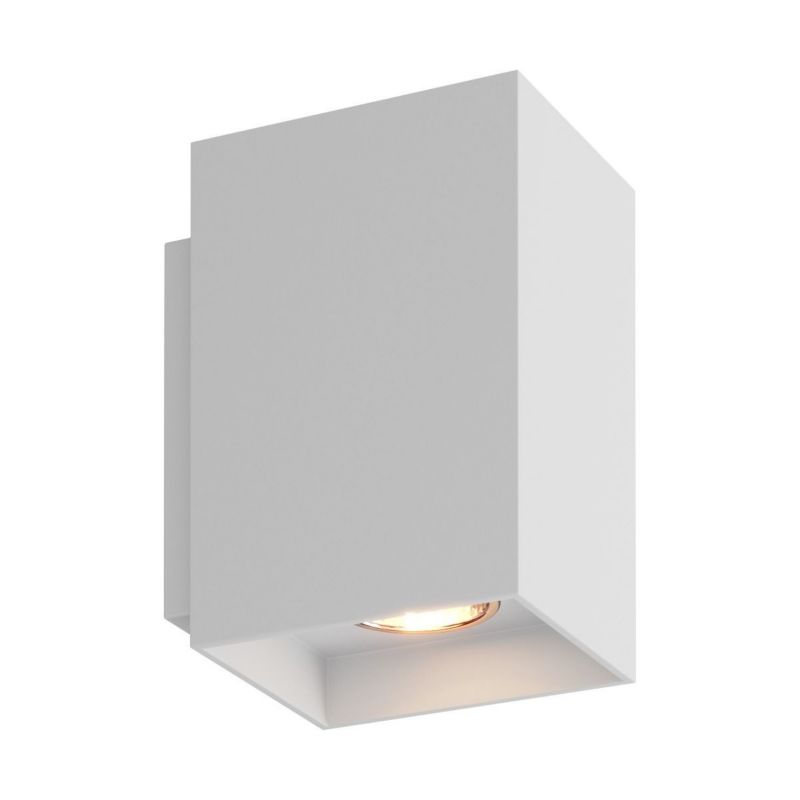 Kinkiet ścienny Zuma Line Sandy biały styl nowoczesny 2 x GU10 x 50W IP20 wym: 14,2 x 8 x 10 cm - 1 szt.