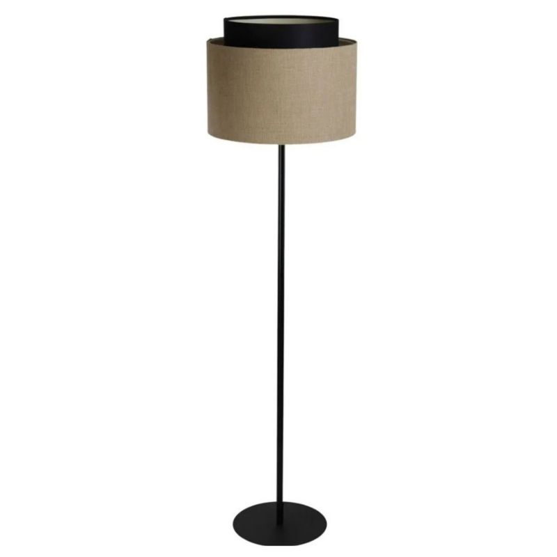 Lampa Bps Koncept stojąca ASU I beżowa/czarna 1 szt